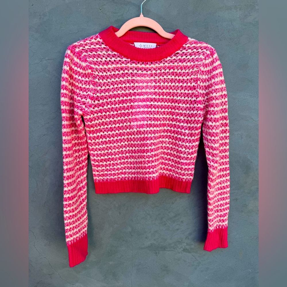 NWT WAYF crop top sweater size XS